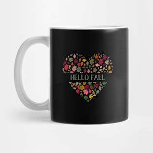 Hello Fall autumn Mug